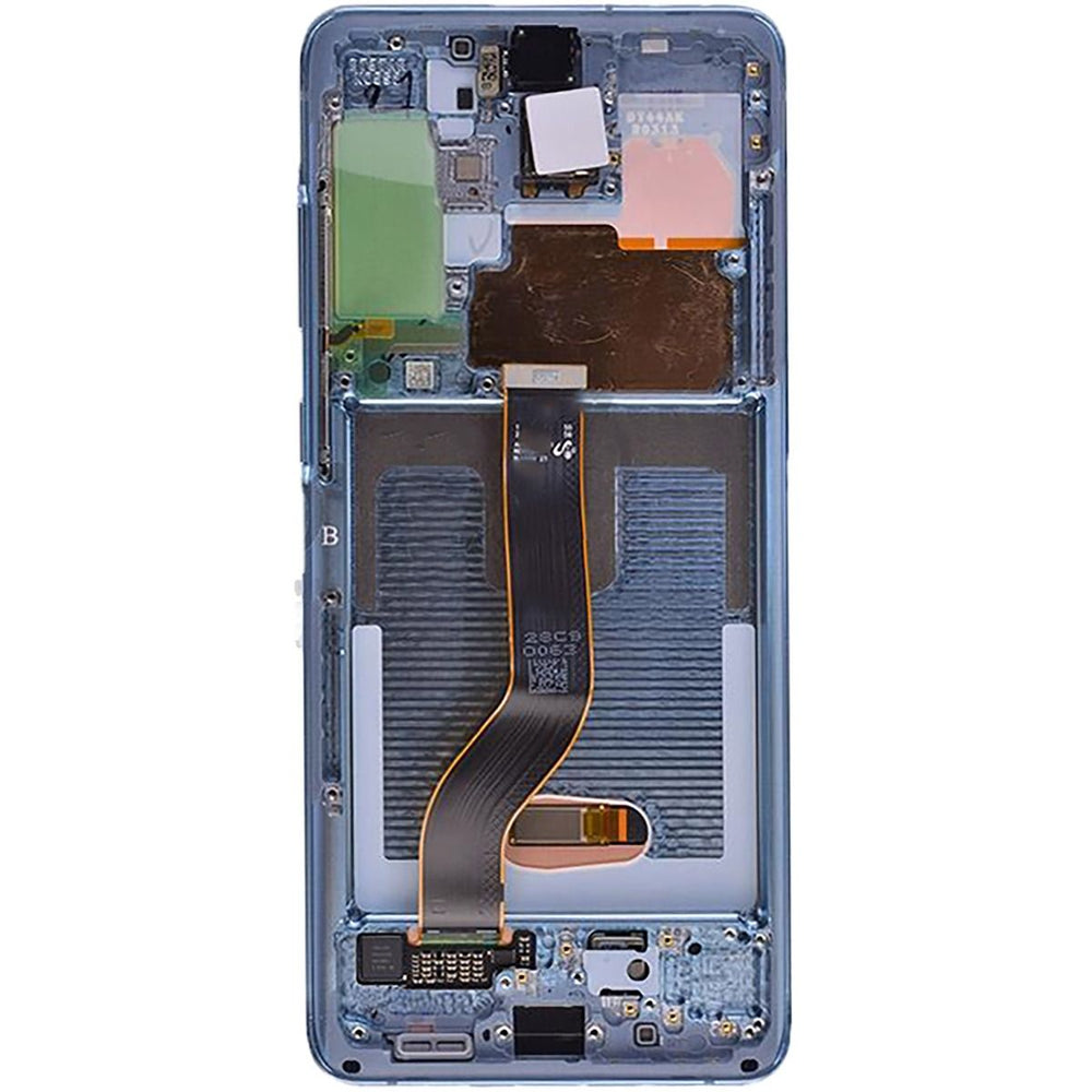 Samsung S20 Plus 5G LCD With Touch + Frame Cloud Blue SERVICE PACK Samsung S20 Plus 5G LCD With Touch + Frame Cloud Blue SERVICE PACK