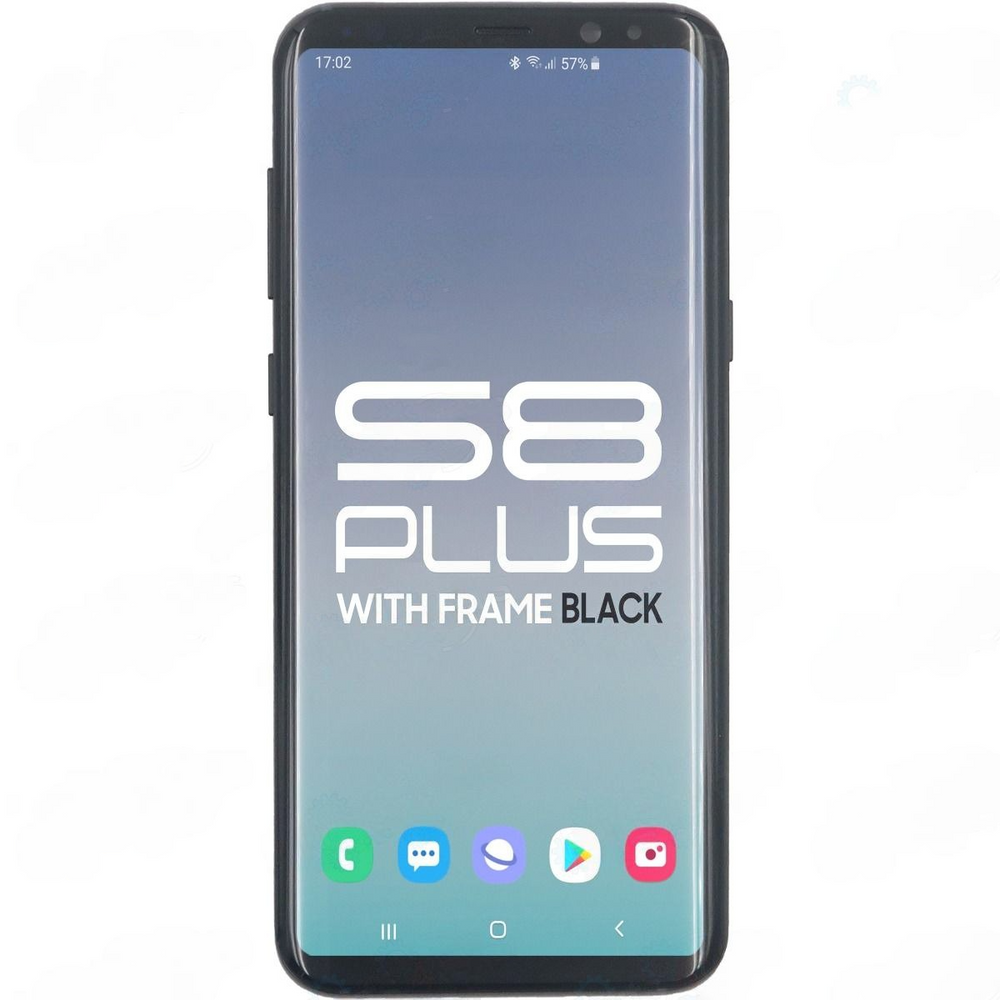 Samsung S8 Plus LCD With Touch + Frame Black (Refurbished OLED) Samsung S8 Plus LCD With Touch + Frame Black (Refurbished OLED)