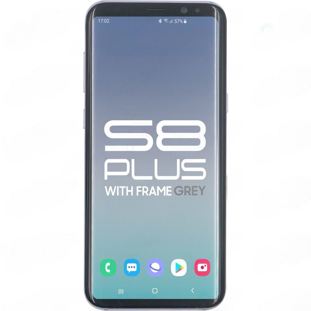 Samsung S8 Plus LCD With Touch + Frame Grey (Refurbished OLED) Samsung S8 Plus LCD With Touch + Frame Grey (Refurbished OLED)