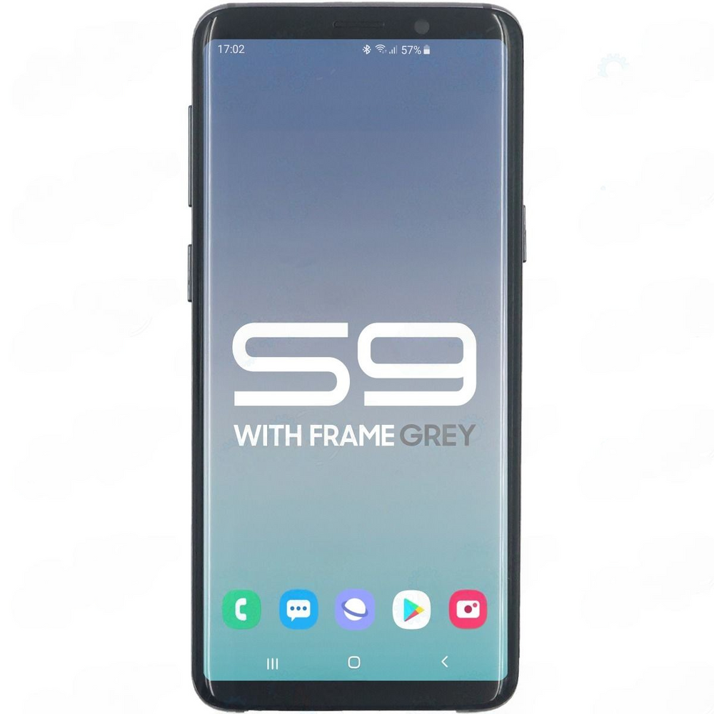 Samsung S9 LCD With Touch + Frame Grey (Refurbished OLED) Samsung S9 LCD With Touch + Frame Grey (Refurbished OLED)