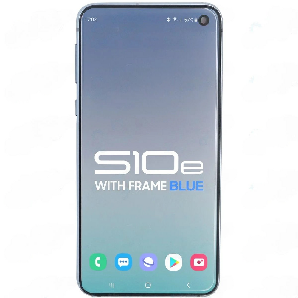 Samsung S10E LCD With Touch + Frame Prism Blue (Refurbished OLED) Samsung S10E LCD With Touch + Frame Prism Blue (Refurbished OLED)