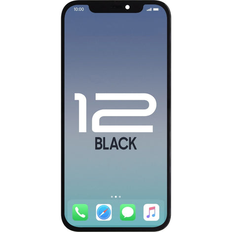 Brilliance iPhone 12/ 12 Pro LCD Removable IC With Touch Black