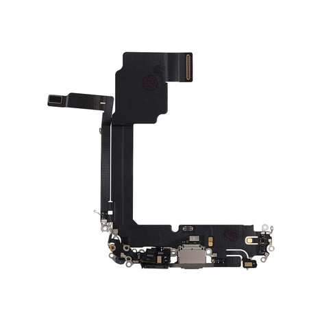 iPhone 15 Pro Max Charging Port Flex White Best Quality