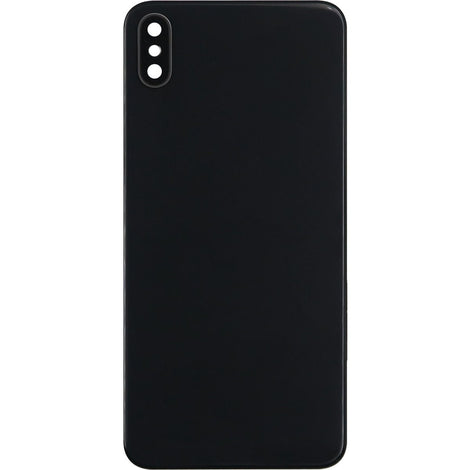 iPhone XS Max Back Glass With Camera Lens Black (No Logo) NO LOGO