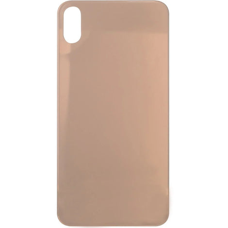 iPhone XS Max Back Glass Without Camera Lens Gold NO LOGO