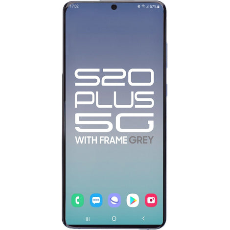 Samsung S20 Plus 5G LCD With Touch + Frame Cosmic Grey (Refurbished OLED)