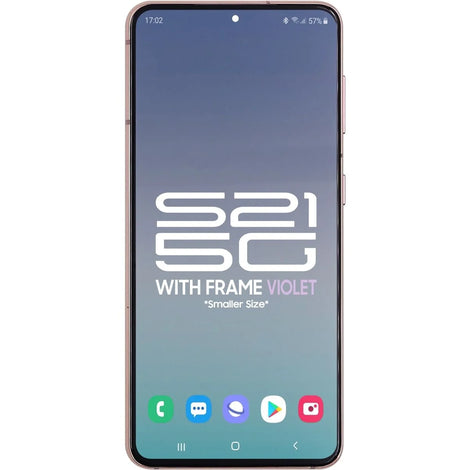 Samsung S21 5G LCD With Touch + Frame After Market OLED Phantom Violet (BIG SIZE OLED) 6.2'