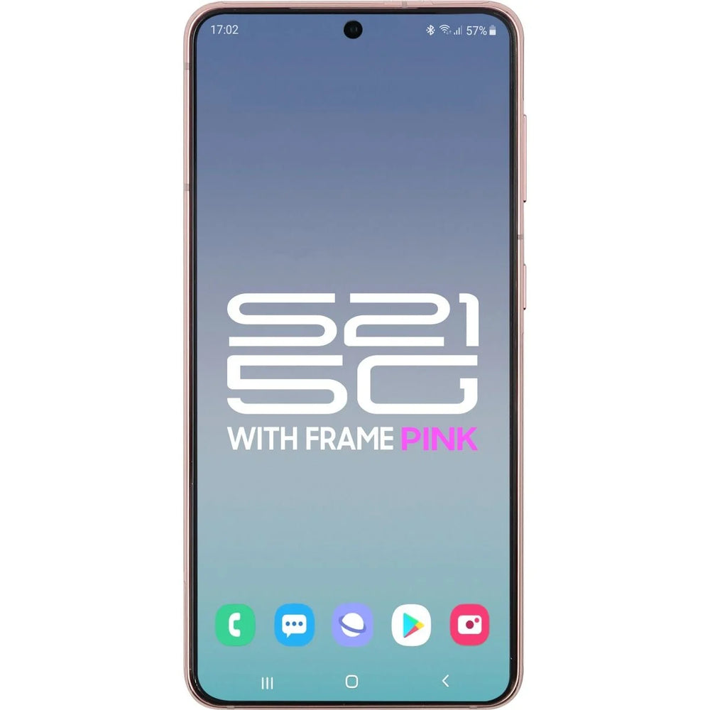 Samsung S21 5G LCD With Touch + Frame Phantom Pink SERVICE PACK Samsung S21 5G LCD With Touch + Frame Phantom Pink SERVICE PACK