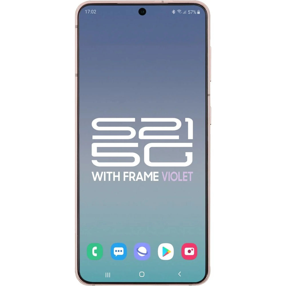 Samsung S21 5G LCD With Touch + Frame Phantom Violet SERVICE PACK Samsung S21 5G LCD With Touch + Frame Phantom Violet SERVICE PACK