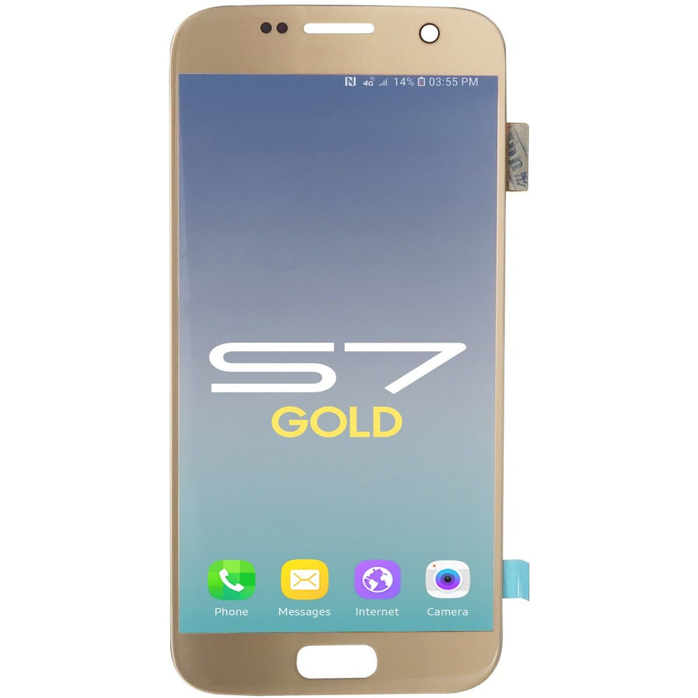 Samsung S7 LCD With Touch Gold SBI Samsung S7 LCD With Touch Gold SBI