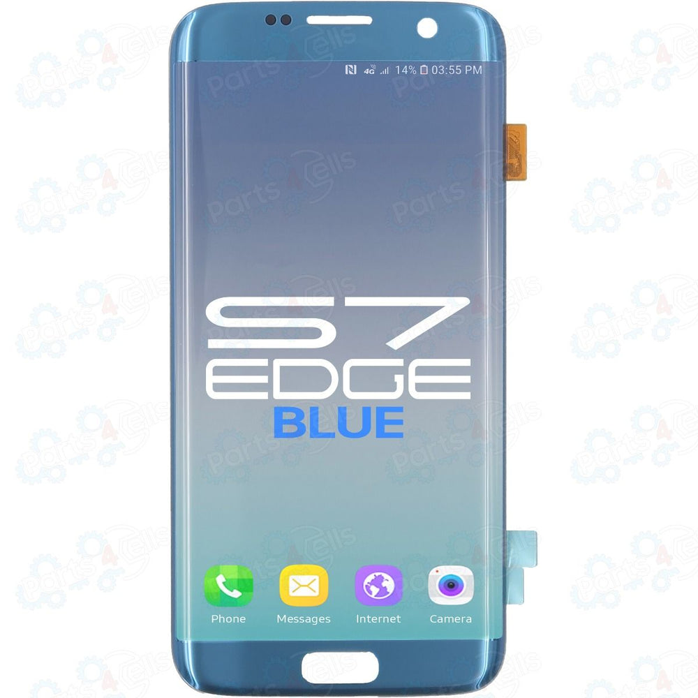 Samsung S7 Edge LCD With Touch Coral Blue (OEM PULL) Samsung S7 Edge LCD With Touch Coral Blue (OEM PULL)