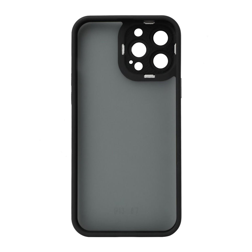 Brilliance LUX For iPhone 13 Pro 3D Electroplating With Camera Protector Case Black