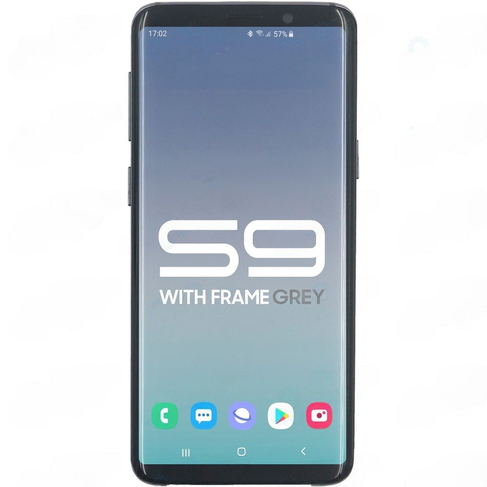 Samsung S9 LCD With Touch + Frame Coral Blue (Refurbished OLED)