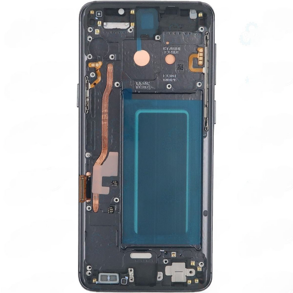 Samsung S9 LCD With Touch + Frame Coral Blue (Refurbished OLED)