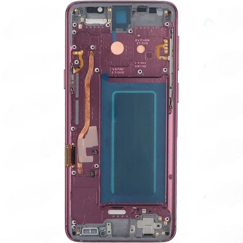 Samsung S9 LCD With Touch + Frame Purple (Refurbished OLED)