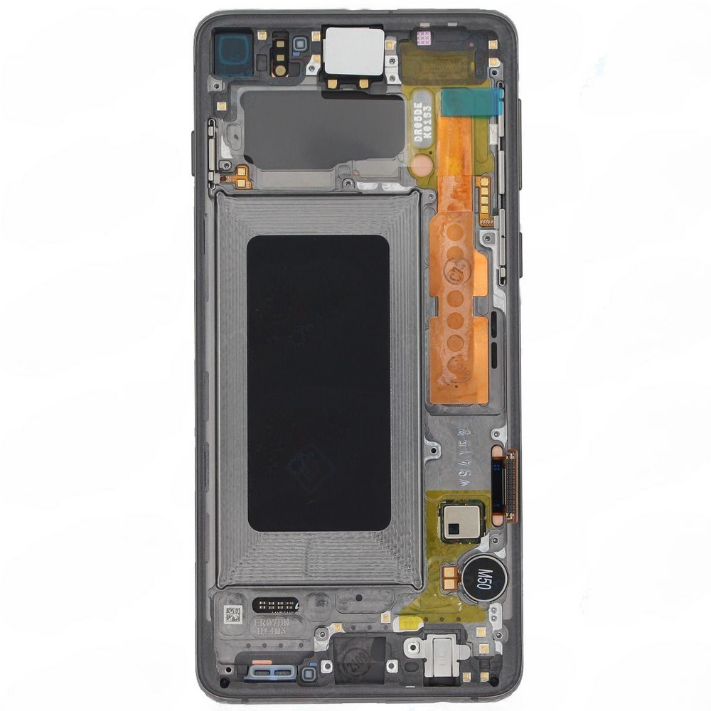 Samsung S10 LCD With Touch + Frame Black (Refurbished OLED)