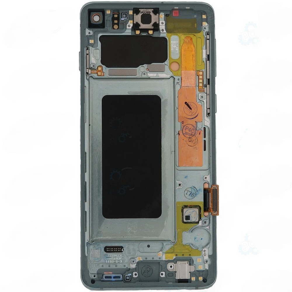 Samsung S10 LCD With Touch + Frame Prism Green (Refurbished OLED)