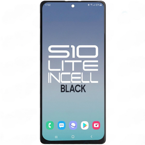 Samsung S10 Lite LCD With Touch Black (Refurbished OLED)