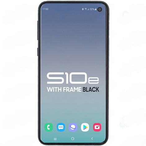 Samsung S10E LCD With Touch + Frame Prism Black (Refurbished OLED)