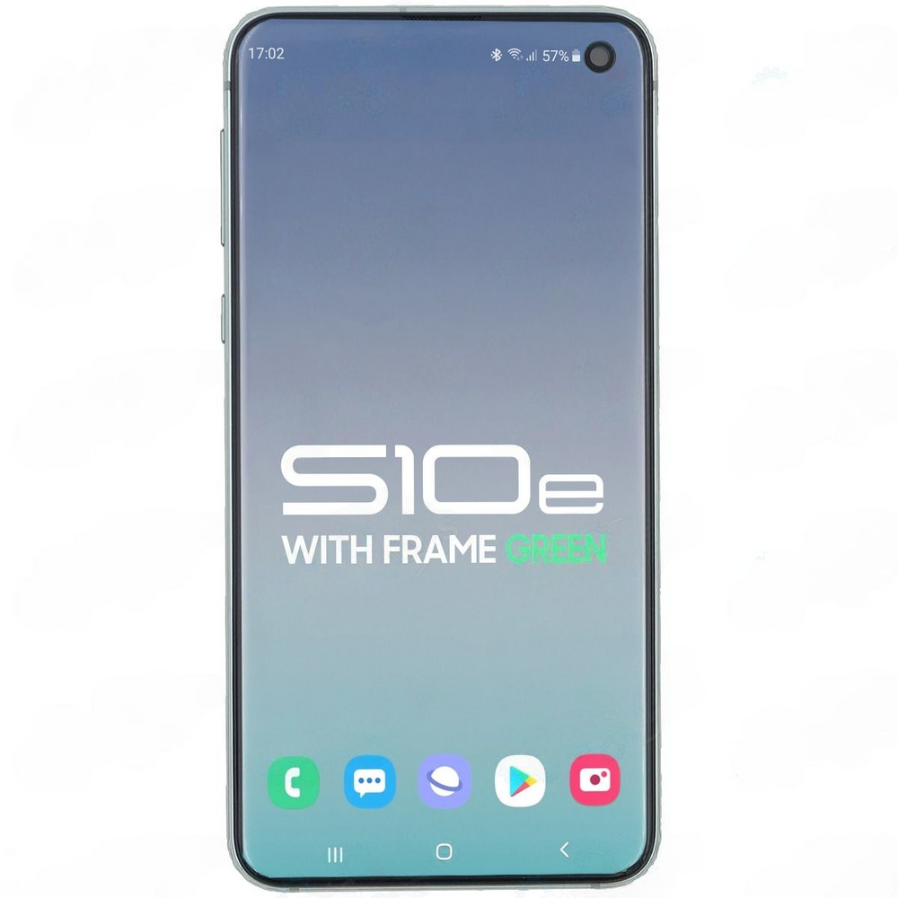 Samsung S10E LCD With Touch + Frame Green (Refurbished OLED)