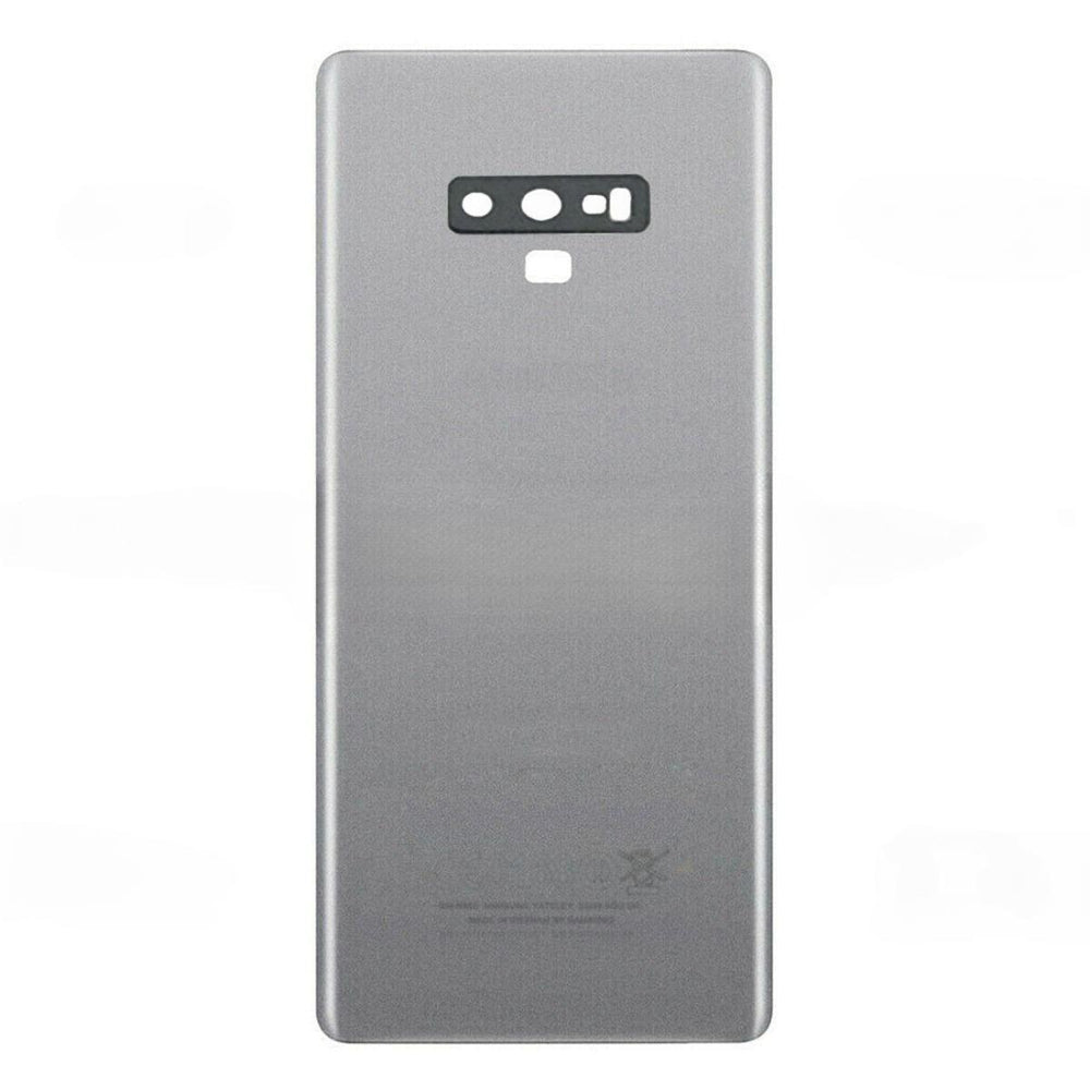 Samsung Note 9 Back Door Silver With Camera Lens