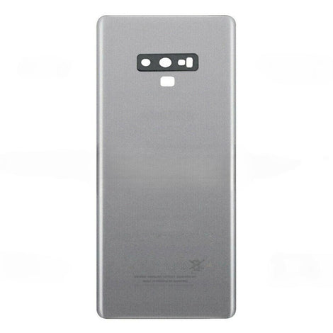 Samsung Note 9 Back Door Silver With Camera Lens