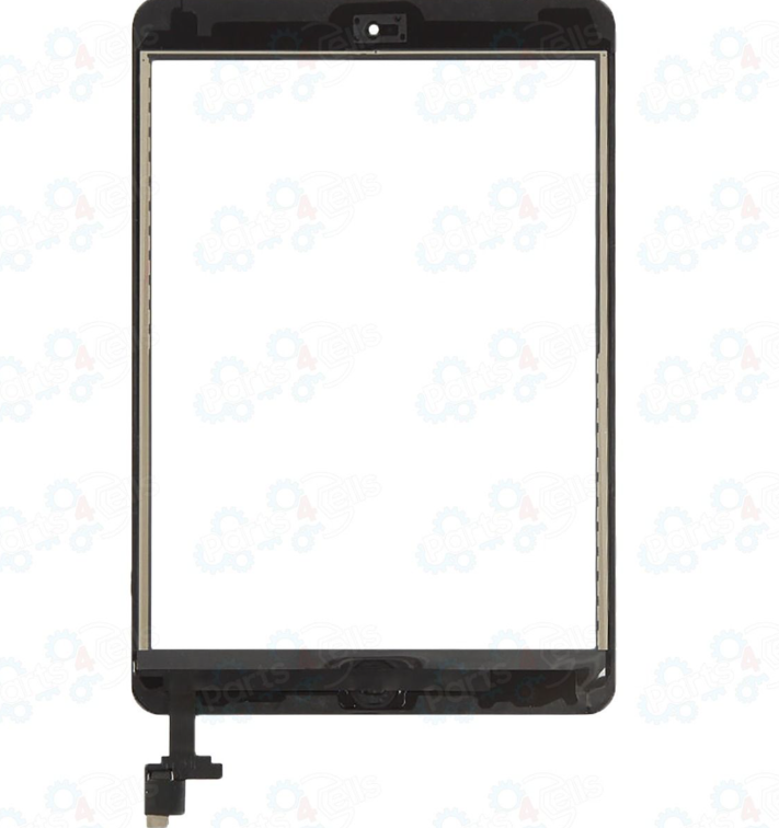 Brilliance Pro iPad Mini 1/2 Digitizer + Home Button Black