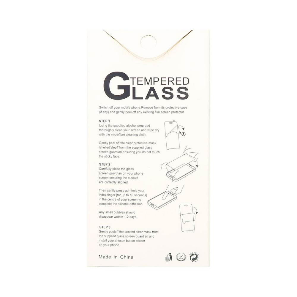 iPhone 15 Tempered Glass Pack Of 10 Bulk SUPER GLASS