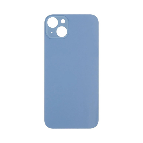 iPhone 14 Plus Back Glass Door Without Camera Lens Blue NO LOGO