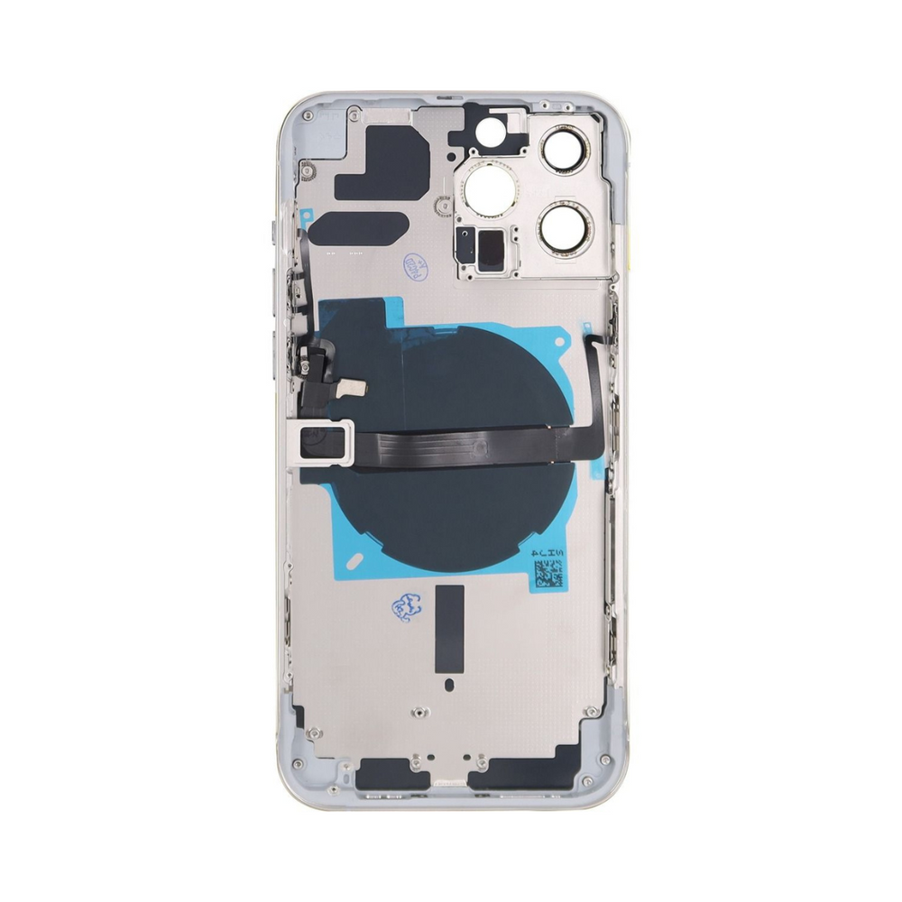 iPhone 13 Pro Max Back Housing W/ Small Parts Silver (NO LOGO)