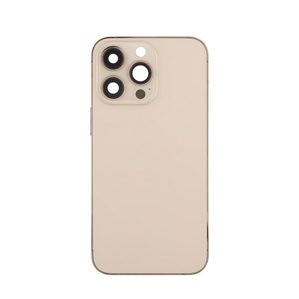 iPhone 13 Pro Back Housing W/ Small Parts Gold (NO LOGO)