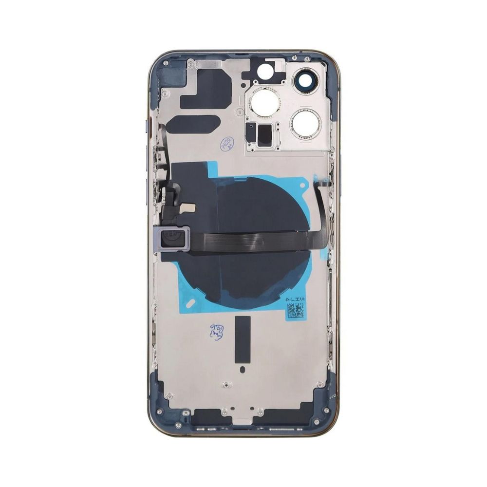 iPhone 13 Pro Max Back Housing W/ Small Parts Alpine Sierra Blue (NO LOGO)