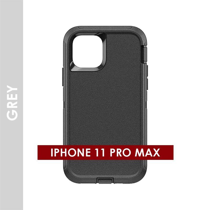 Defender Case For Iphone 11 Pro Max (Grey)