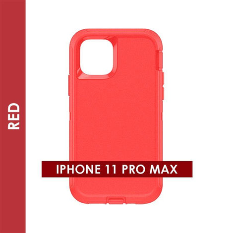 Defender Case For Iphone 11 Pro Max (Red)