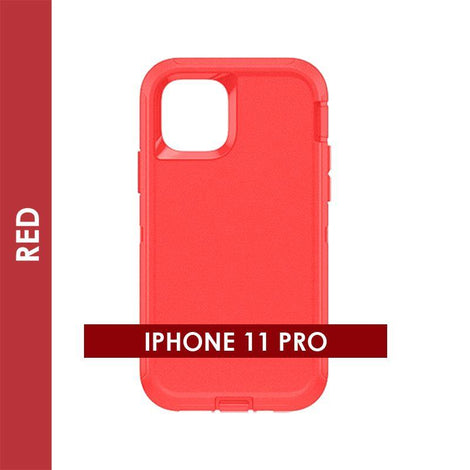 Defender Case For Iphone 11 Pro (Red)