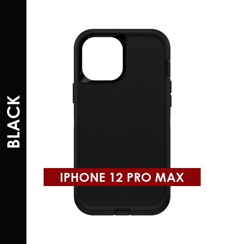 Defender Case For Iphone 12 Pro Max (Black)