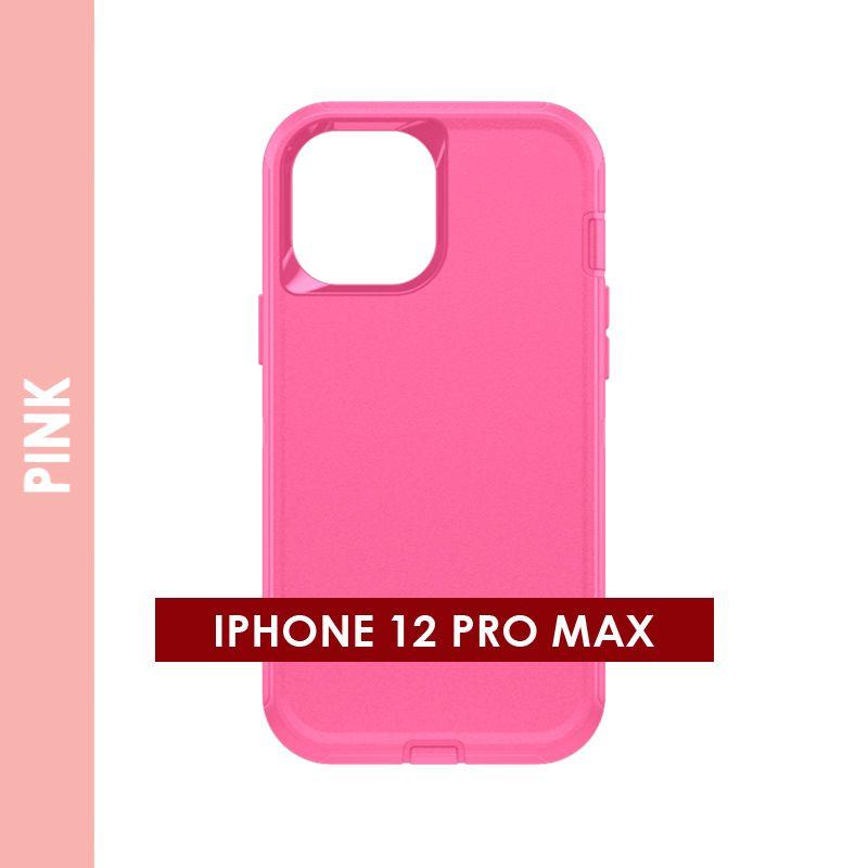 Defender Case For Iphone 12 Pro Max (Pink)