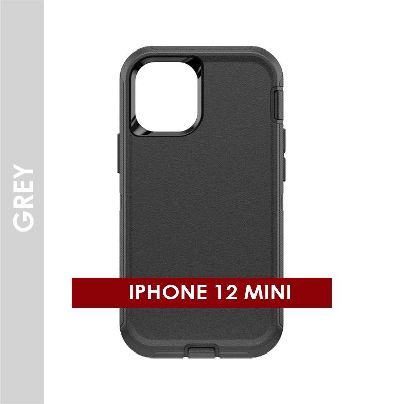 Defender Case For Iphone 12 Mini (Grey)