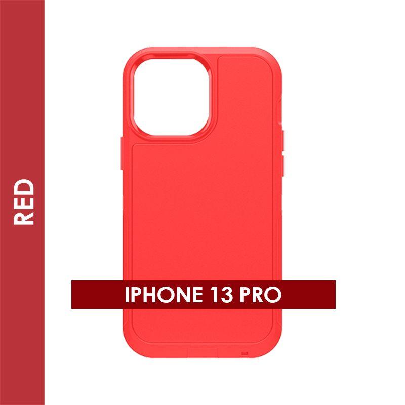 Defender Case For Iphone 13 Pro (Red)