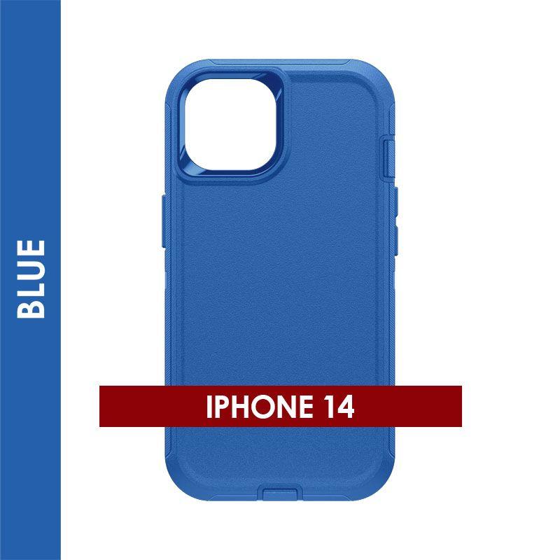 Defender Case For Iphone 14 (Blue)