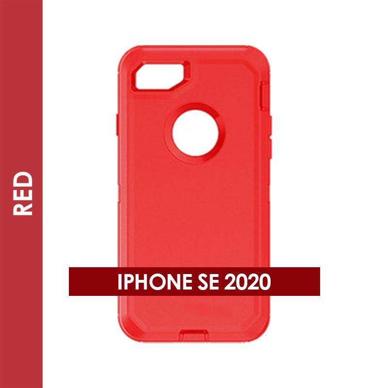 Defender Case For Iphone SE 2020 (Red)