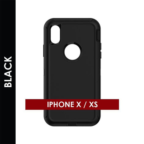 Defender Case For Iphone X (Black)