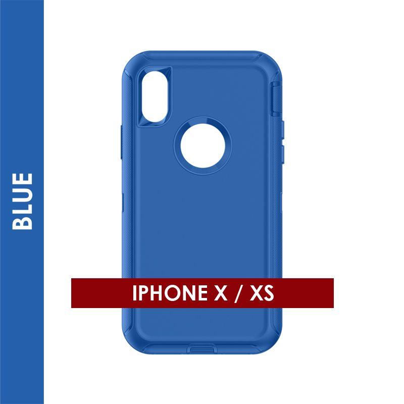 Defender Case For Iphone XS (Blue)