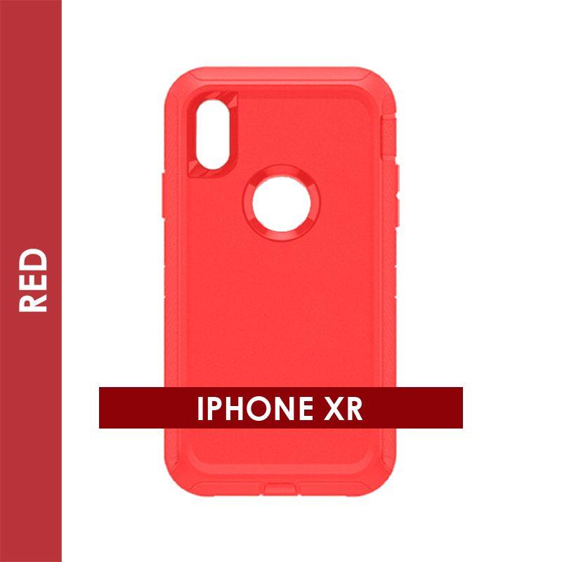 Defender Case For Iphone XR (Red)