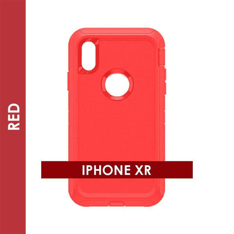 Defender Case For Iphone XR (Red)