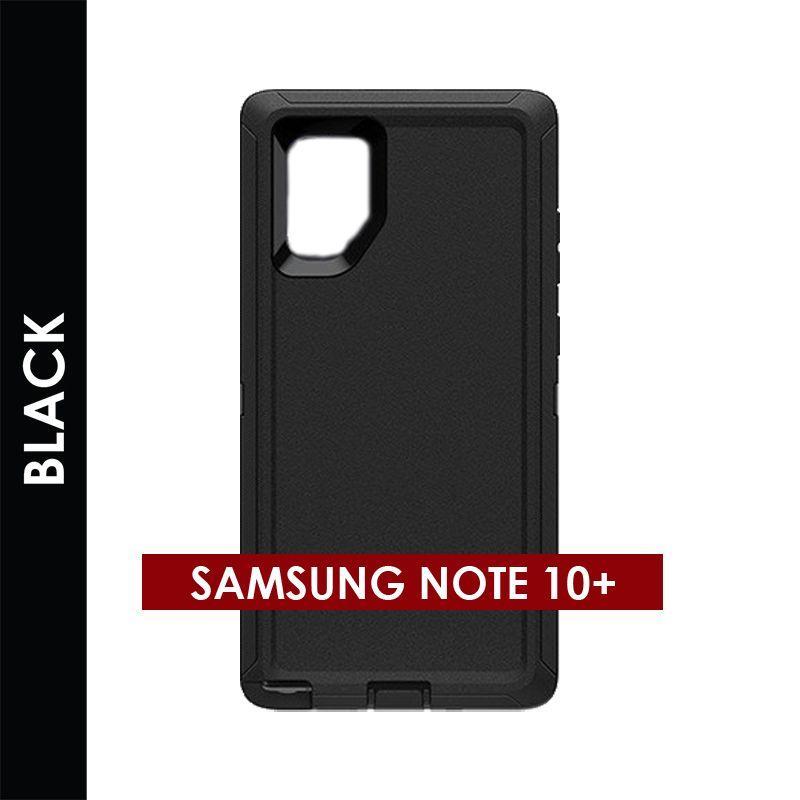 Defender Case For Samsung Galaxy Note 10 Plus (Black)