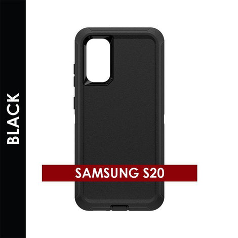 Defender Case For Samsung Galaxy S20 (Black)