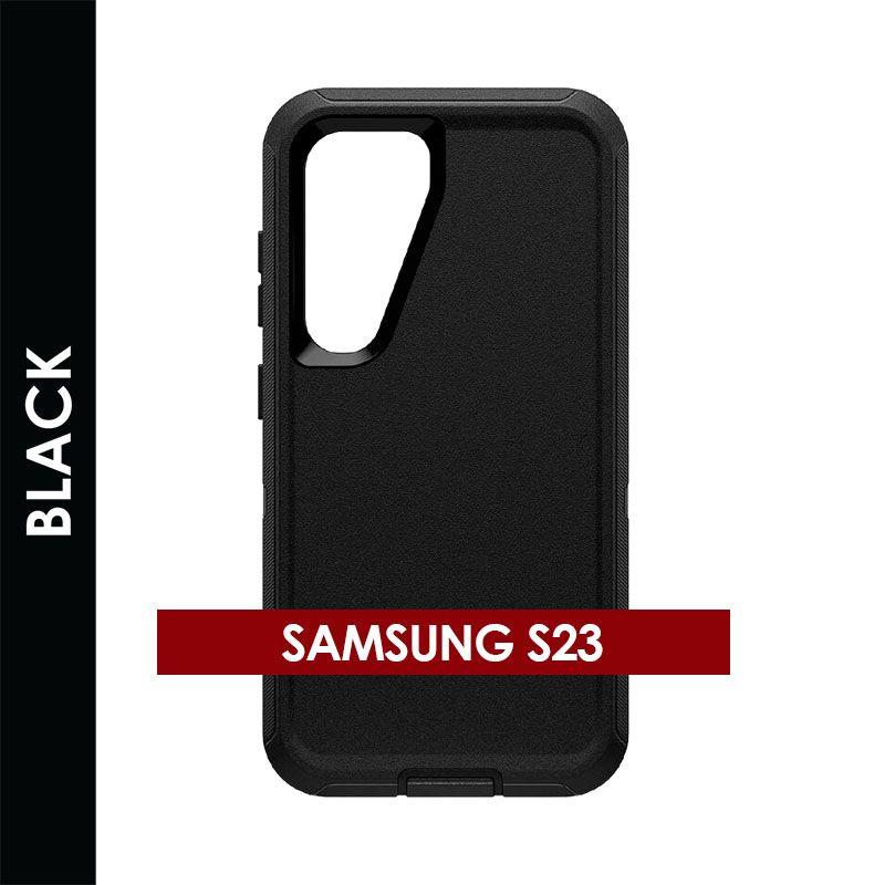 Defender Case For Samsung Galaxy S23 (Black)