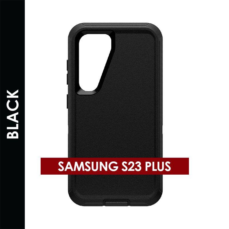 Defender Case For Samsung Galaxy S23 Plus (Black)