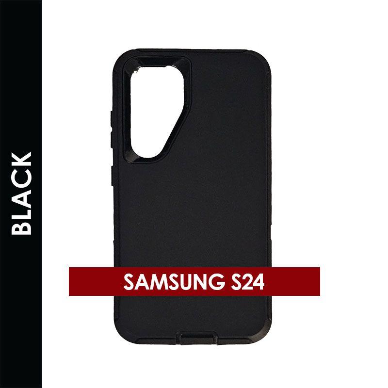 Defender Case For Samsung Galaxy S24 (Black)